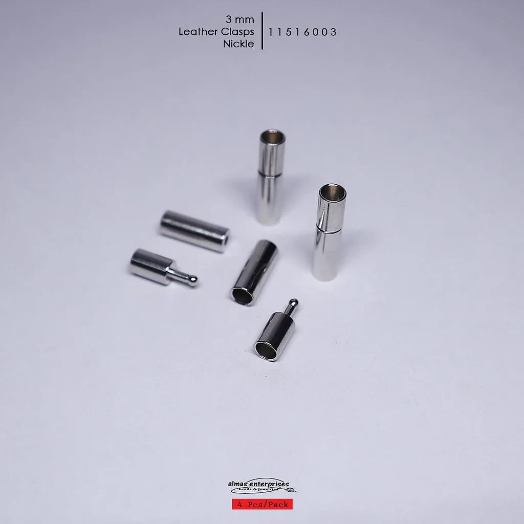 NC NF Leather Clasps/4