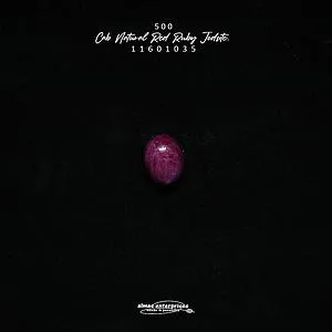 [11601035] Cabochon Nat.Red Ruby Zoisite (500)