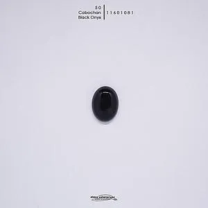 [11601081] Cabochon Nat.Black Onyx 50