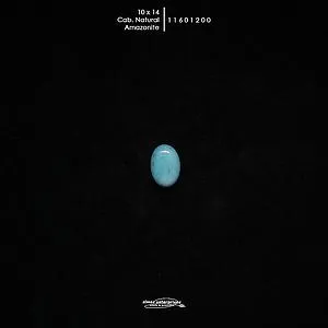 [11601200] Cabochon Nat.Amazonite (10x14mm)
