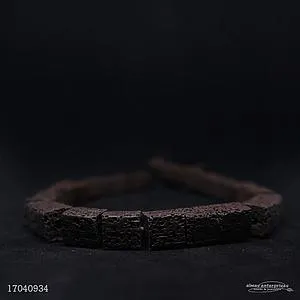 003 10x10 Brown Lava Beads