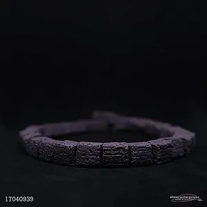 003 10x10 Purple Lava Beads