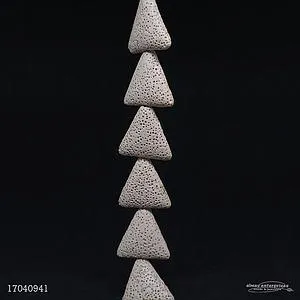 [17040941] 1210 26x25 Beige Lava Beads