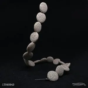 S1201A 20mm Beige Lava Beads