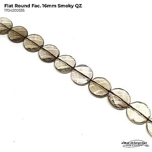 Flat Rd Fac 16mm Smoky Qz