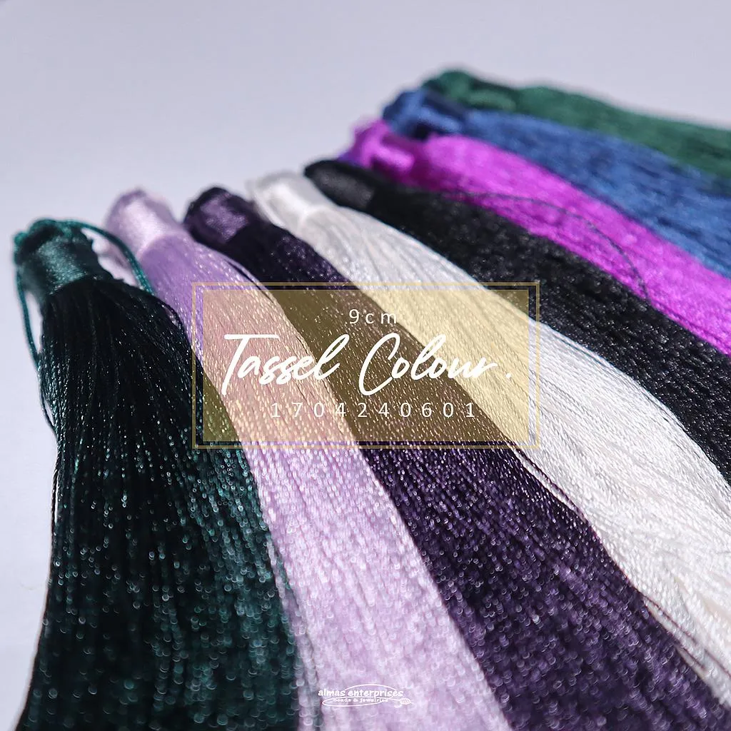 [1704240601] 9cm Tassel Colour/2