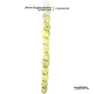 [1704340109] Stapping But 20mm Lemon Jade