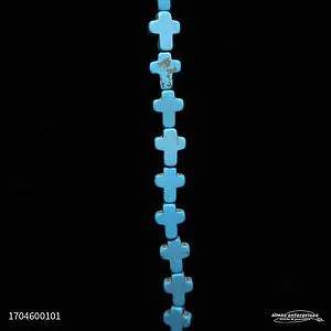 Cross 8x10 Stab Turquoise