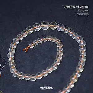 Gradual Round Citrine