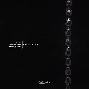 [1808410150] Fac Drop 8x12 Smoky Qz