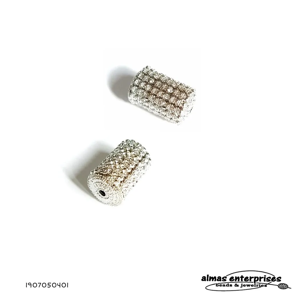 No.7 Big Beads With CZ NC