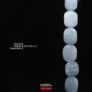 Fac Irregular Aquamarine
