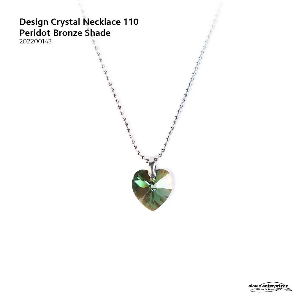 [202200143] Design Crystal Necklace 110