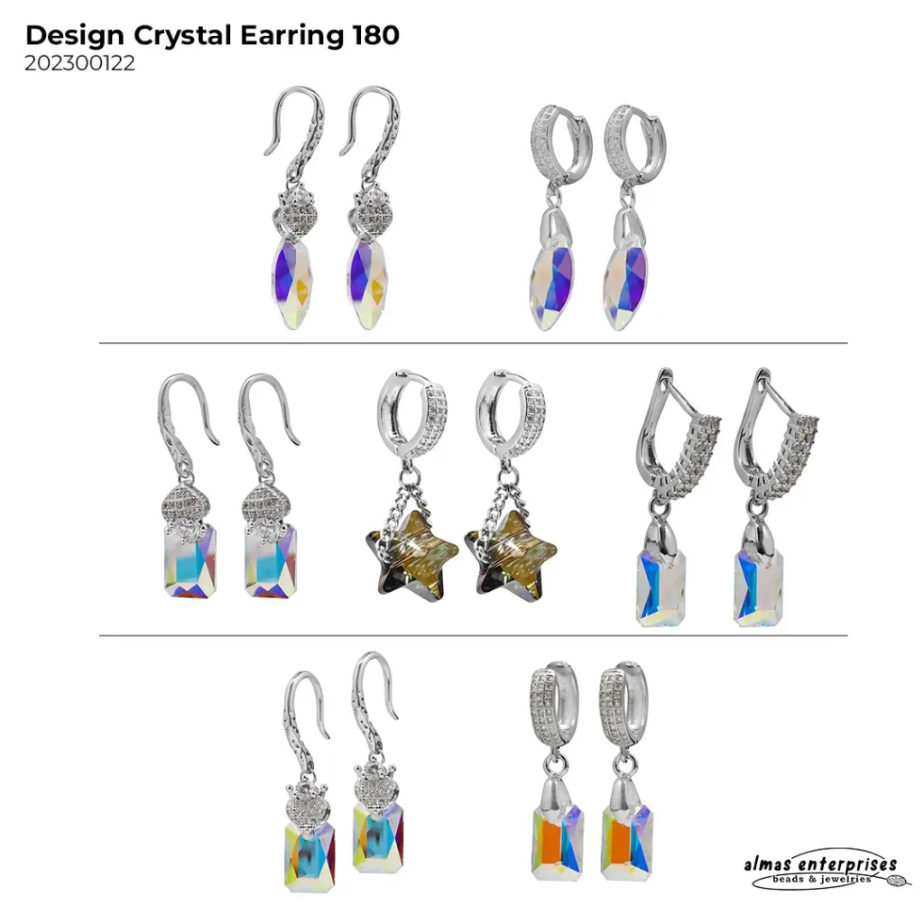 Design Crystal Earring 180