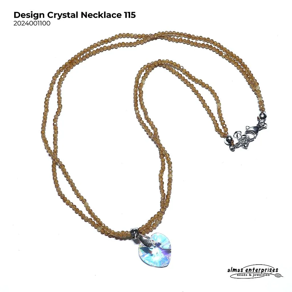 Design Crystal Necklace 115