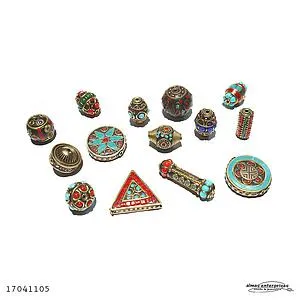 [17041105] No.5 Nepal Beads (A)