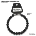 H. Round Matte Black Onyx