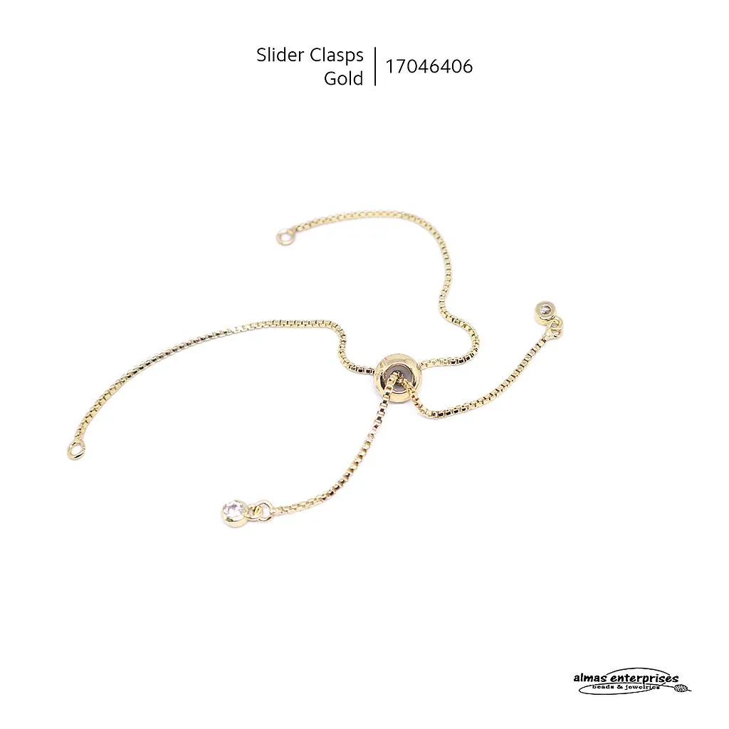 [17046406] Slider Clasps (Gold)