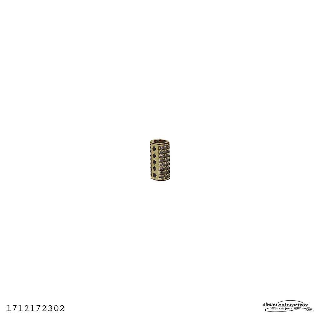 [1712172302] No.32 Rondels spacer (Gold)