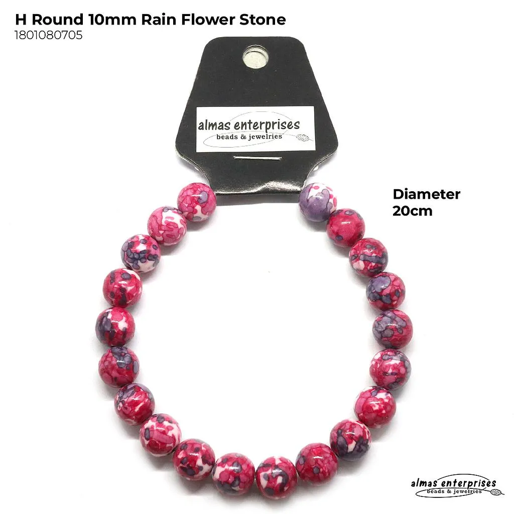 H.Round Rain Flower Stone