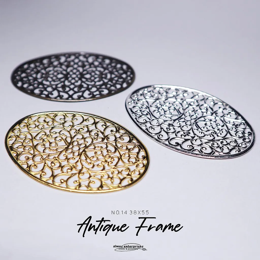 [18047314] No.14 38x55 Antiq Frame/2 (Gold)