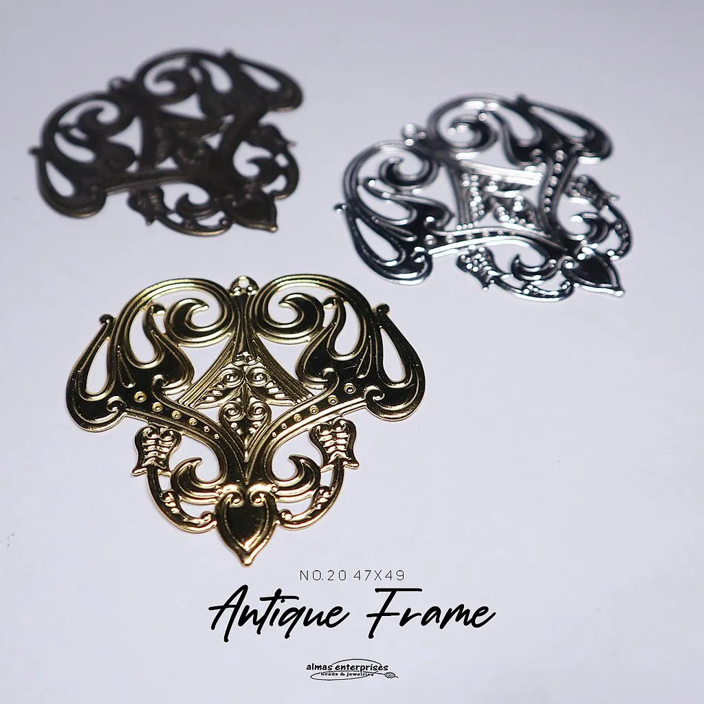 [18047322] No.22 47x49 Antiq Frame/2 (Gold)