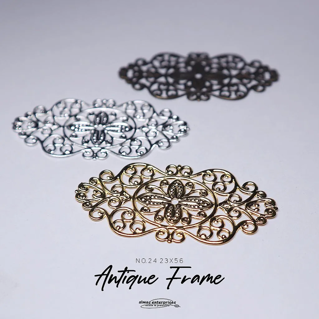 [18047324] No.24 23x56 Antiq Frame/3 (Gold)