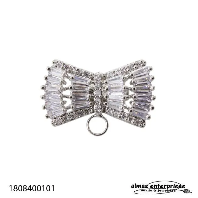 No.1 Brooch With CZ