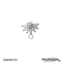 No.7 brooch With CZ