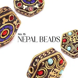 [19073501] No.15 Nepal Beads (A)