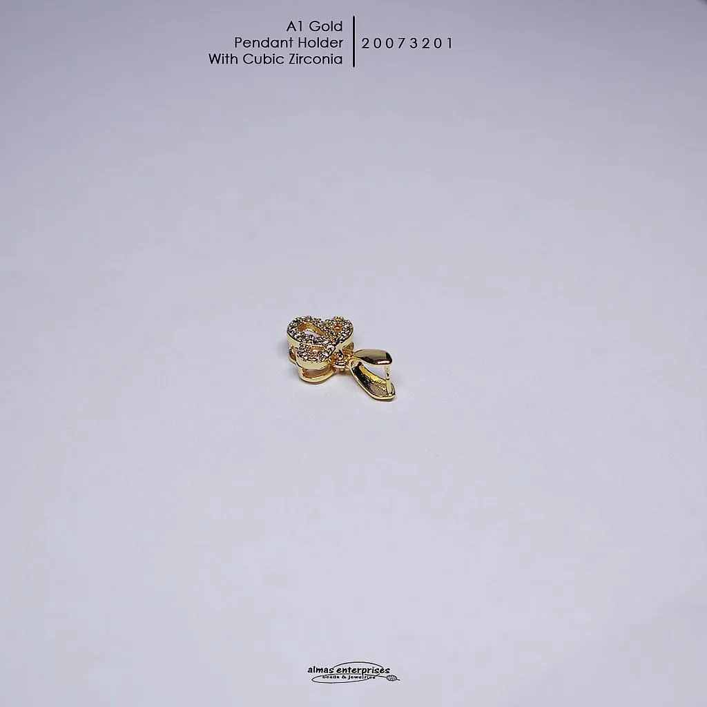 Pendant Holder With CZ A1
