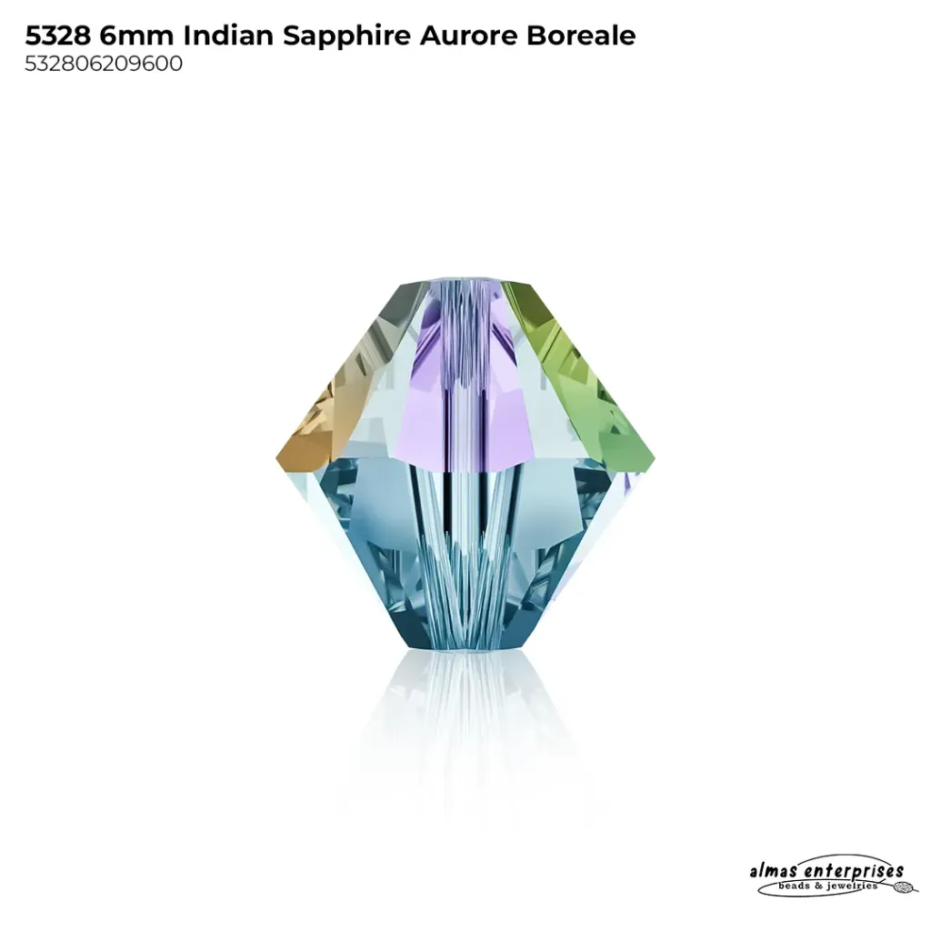 5328 6mm IND.SAPPHIRE AB