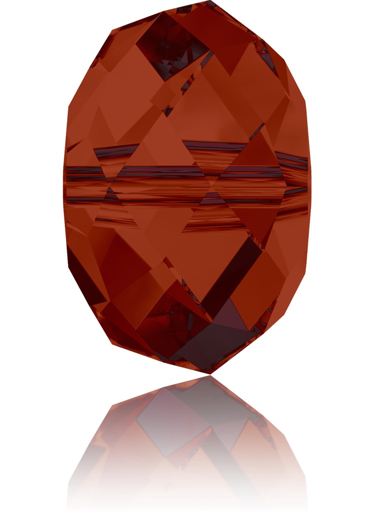 5040 6mm CRY.RED MAGMA
