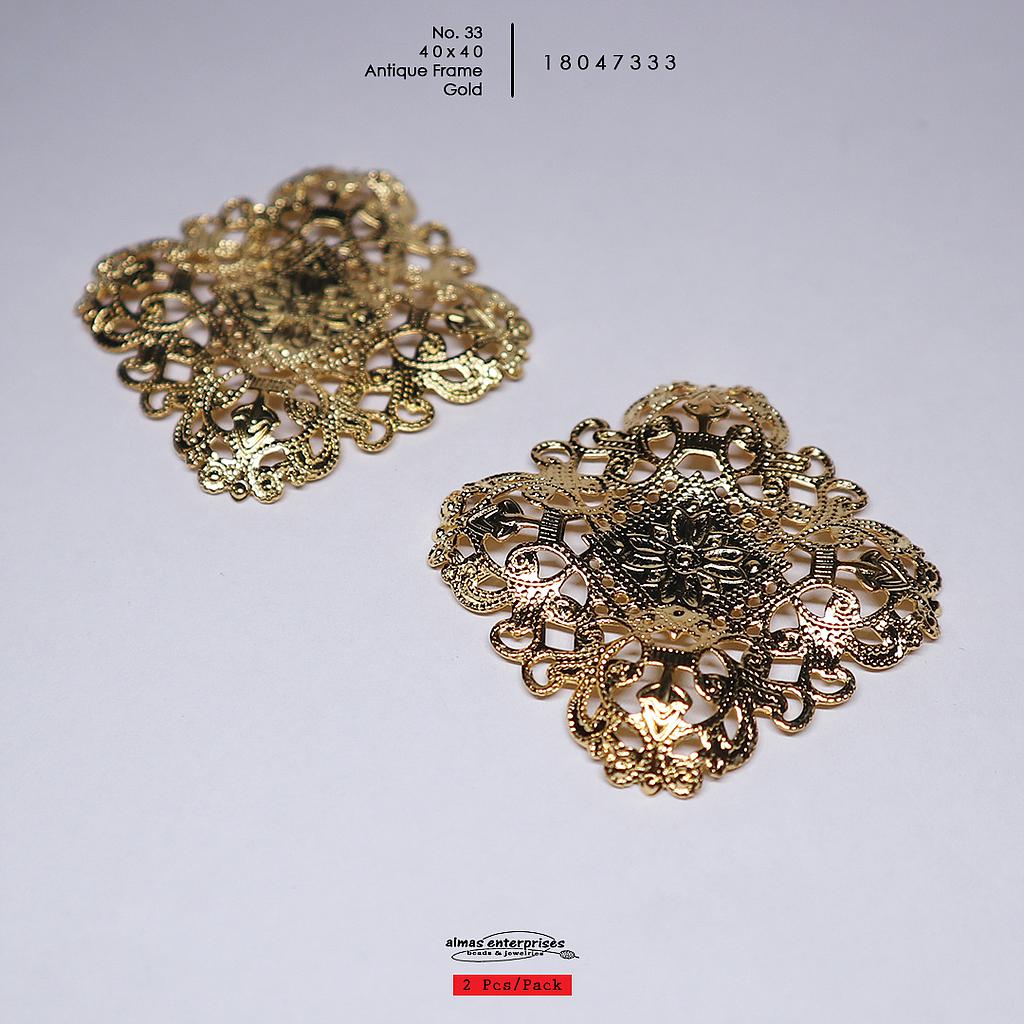 No.33 40x40 Antiq Frame/2