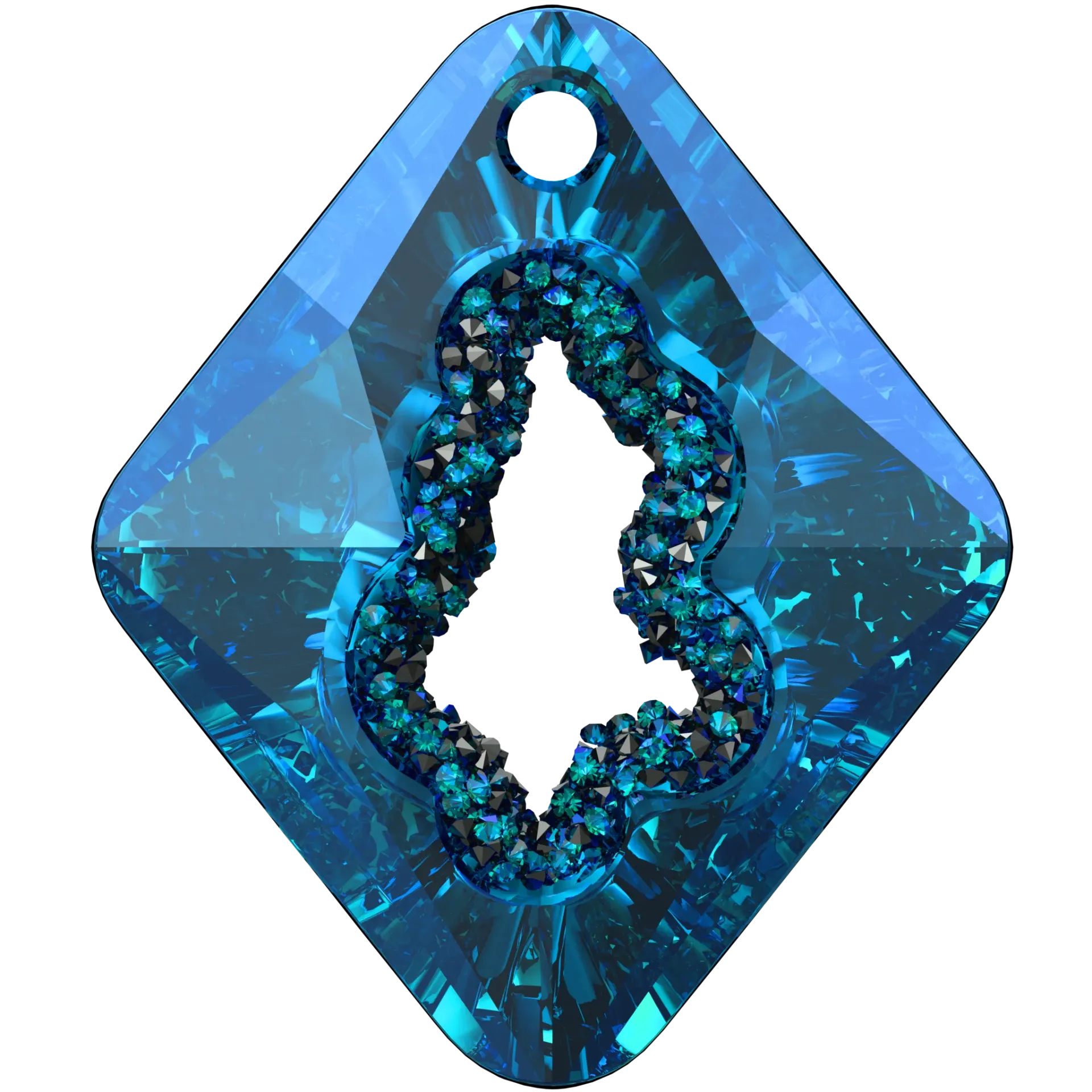 6926 26mm CRYSTAL BERMUDA BLUE P