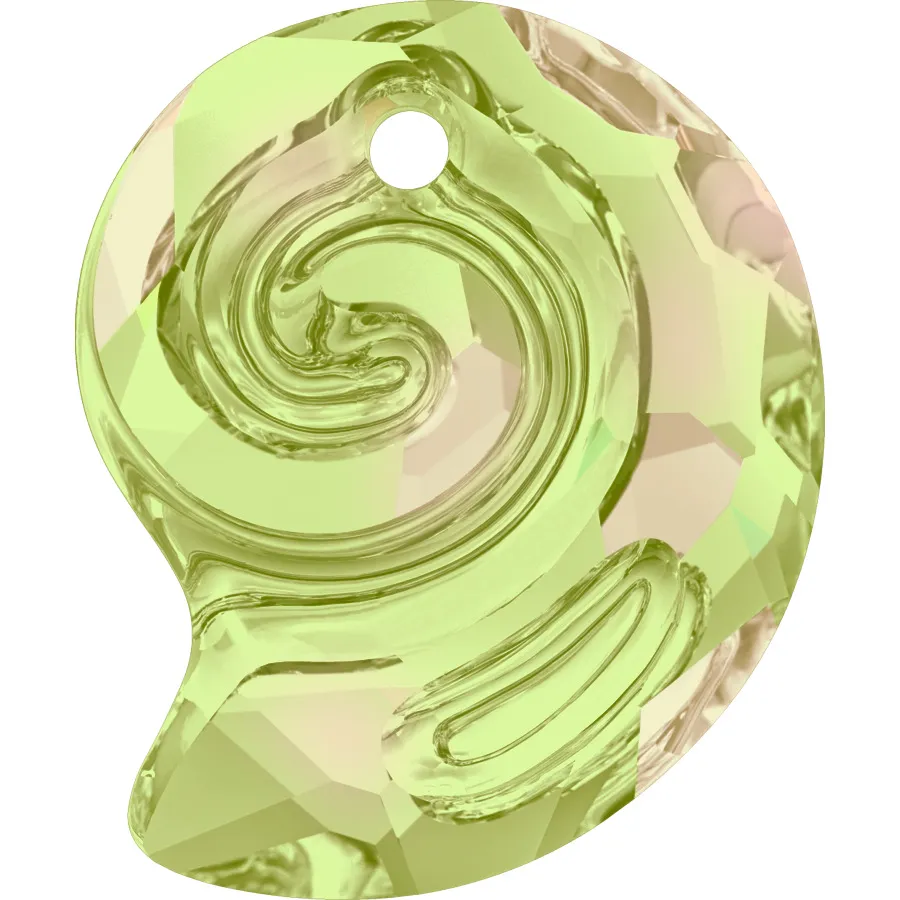 6731 14mm CRYSTAL LUMINOUS GREEN
