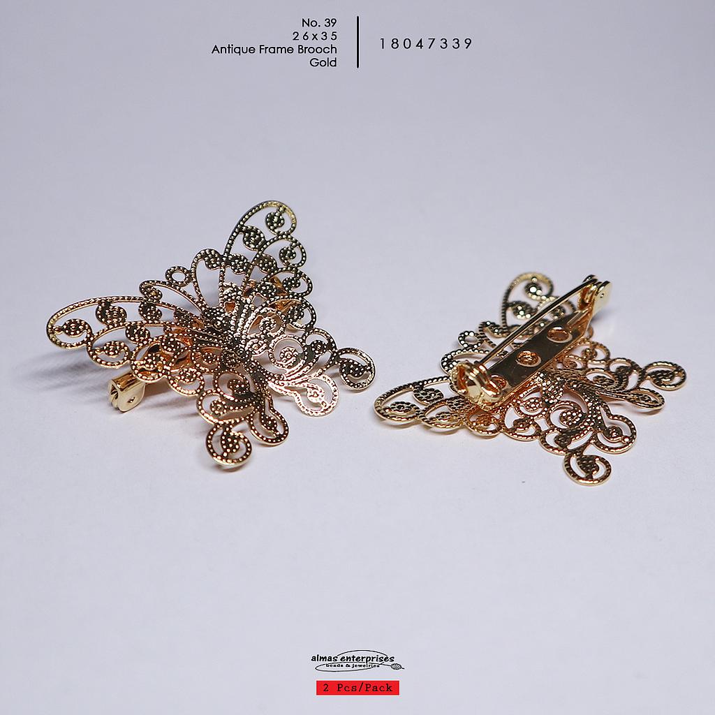 No.39 26x35 Antiq Frame Brooch/2