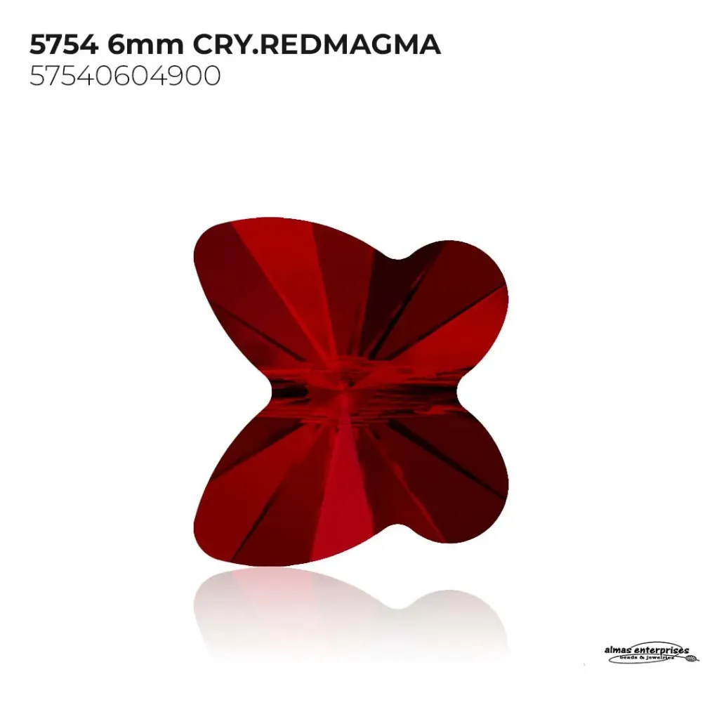 [57540604900] 5754 6mm CRY.REDMAGMA