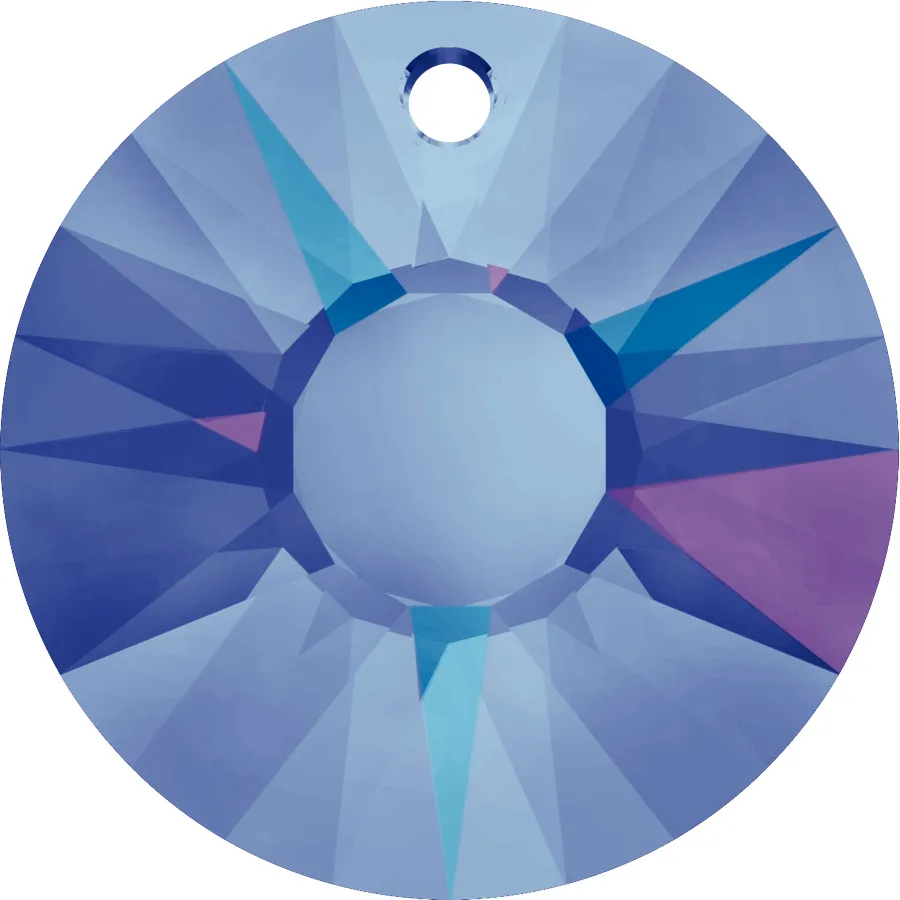 6724 33mm CRYSTAL HELIOTROPE P