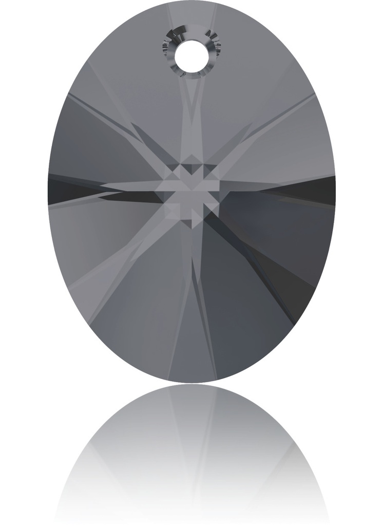 6028 18mm CRY.SILVERNIGHT/3pcs