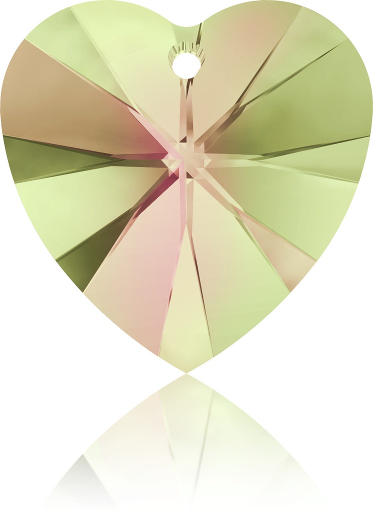 6228 18mm CRY.LUMINOUS GREEN/3pcs