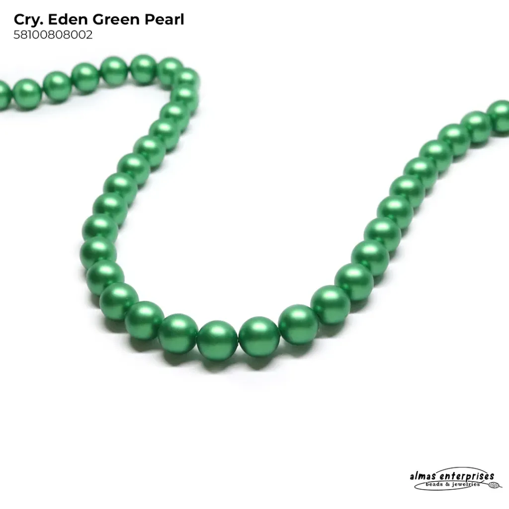 5810 8mm CRY.EDENGREEN PEARL