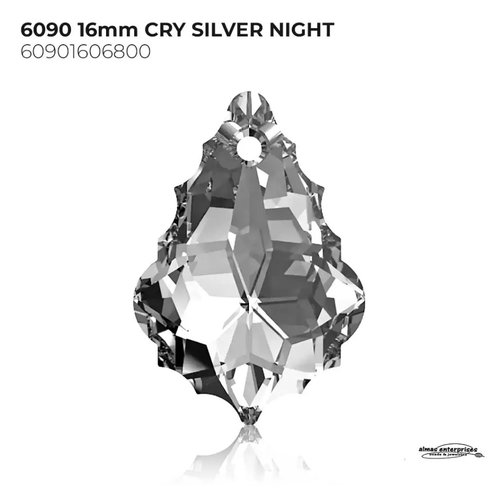 [60901606800] 6090 16mm CRY SILVER NIGHT