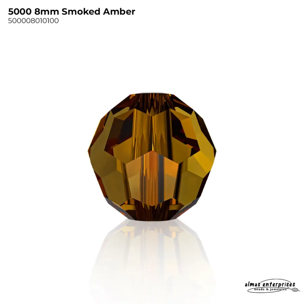 [500008010100] 5000 8MM SMOKED AMBER