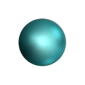 5810 8mm CRY.IRIDESCENT DARKTURQ PEARL