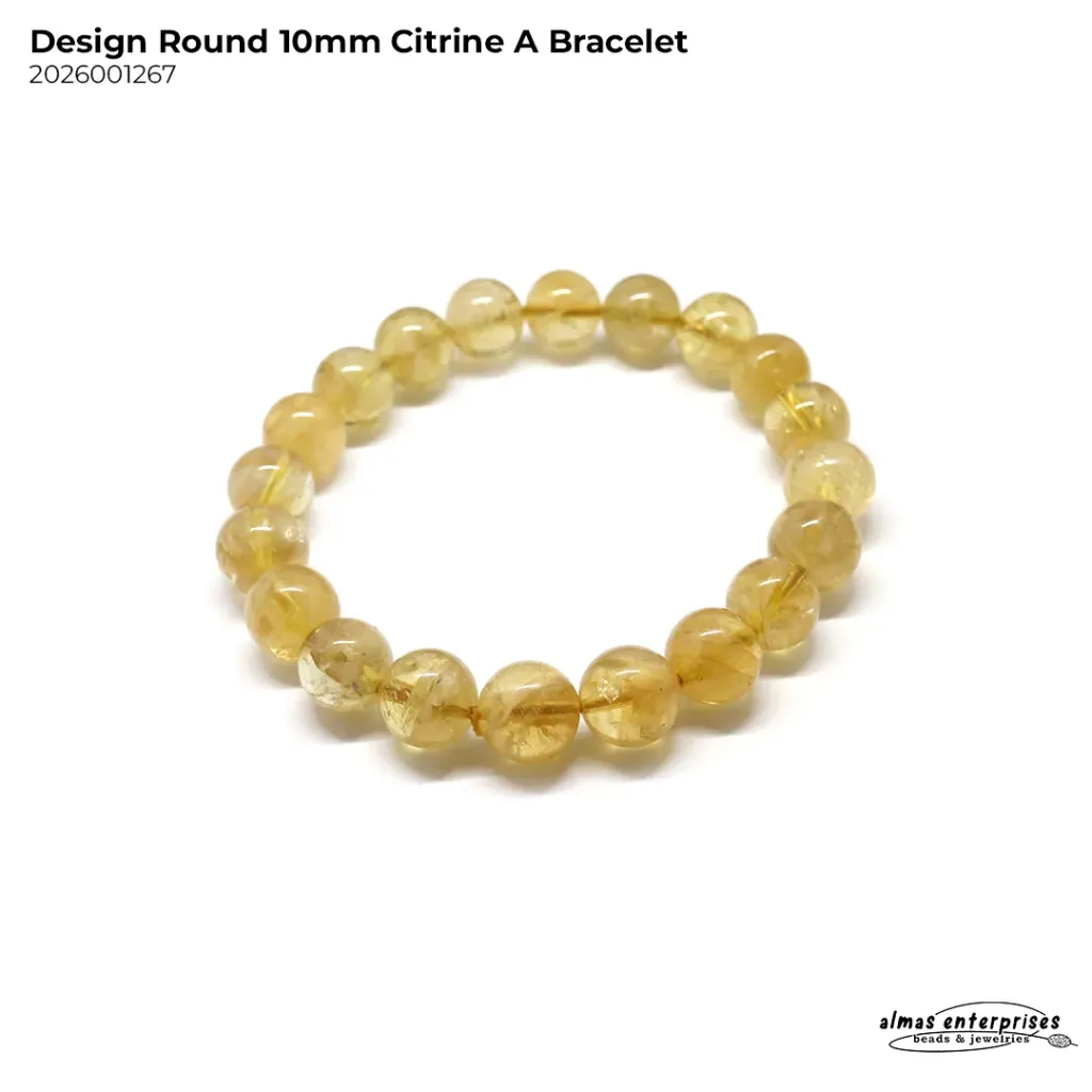 Design Rd Citrine A Bracelet