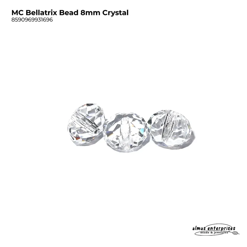 [8590969931696] MC Bellatrix Bead 8mm Crystal