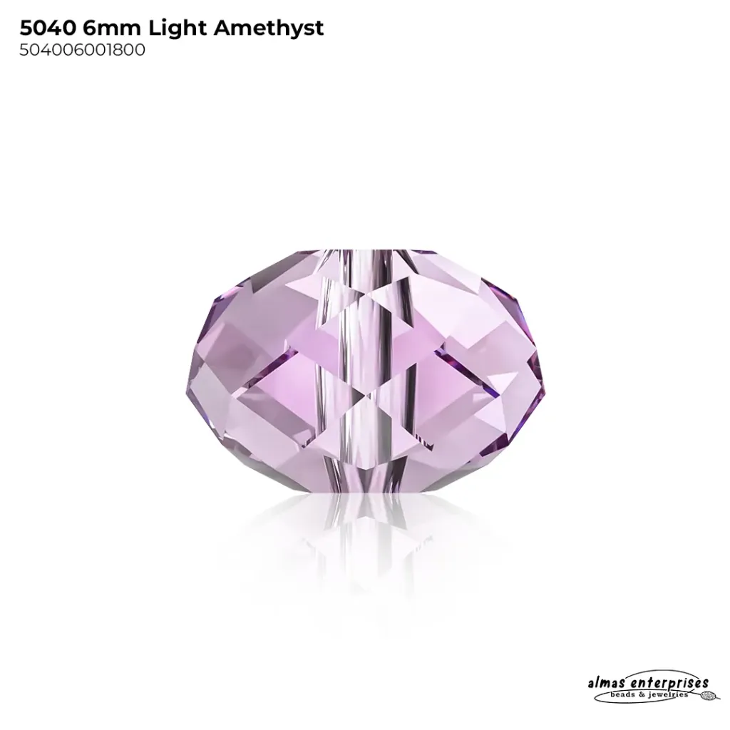 [504006001800] 5040 6mm LT AMETHYST