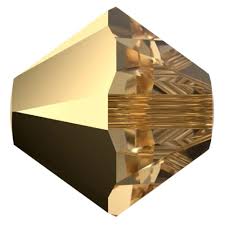 5328 5mm CRYSTAL.AURUM 2er
