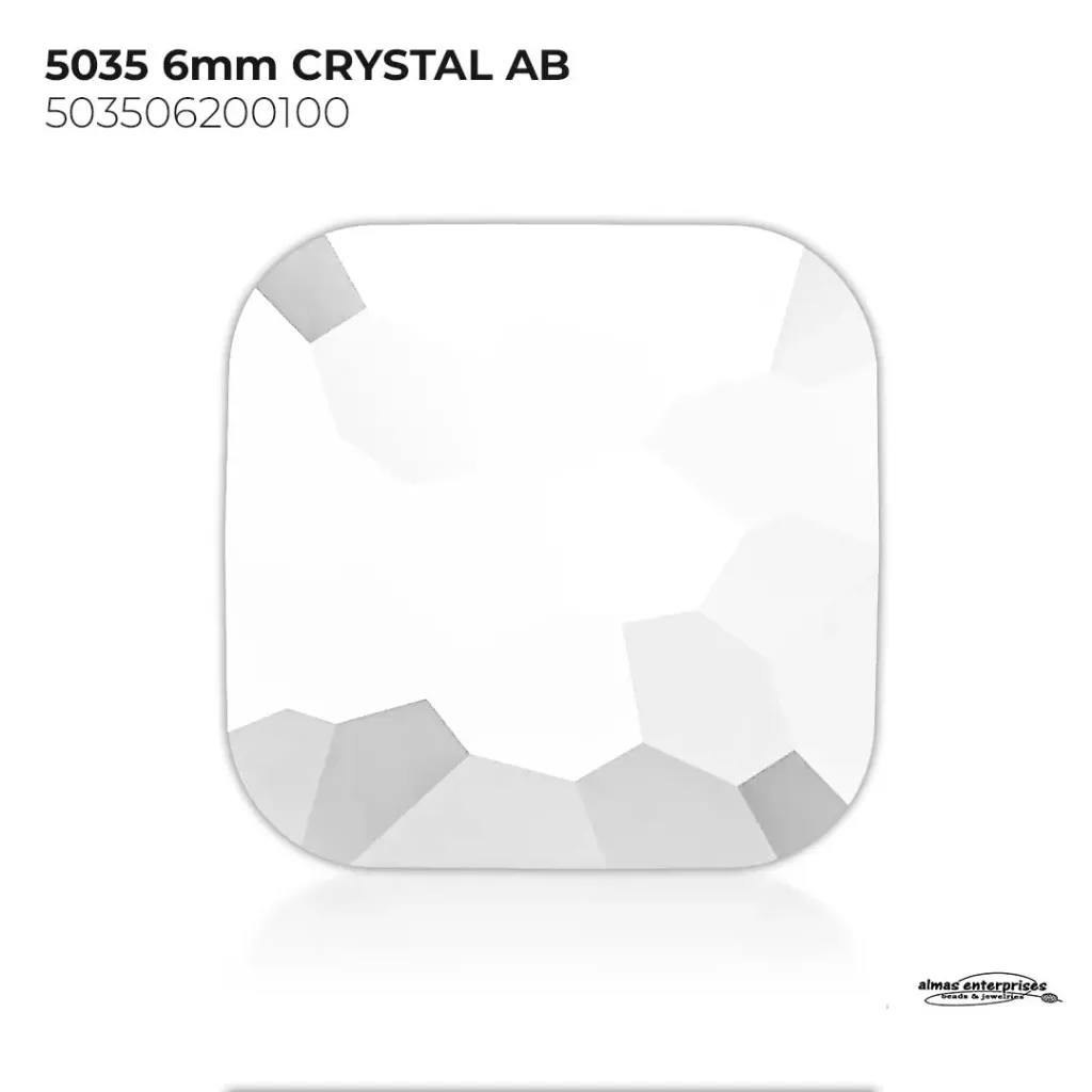 [503506200100] 5035 6mm CRYSTAL AB